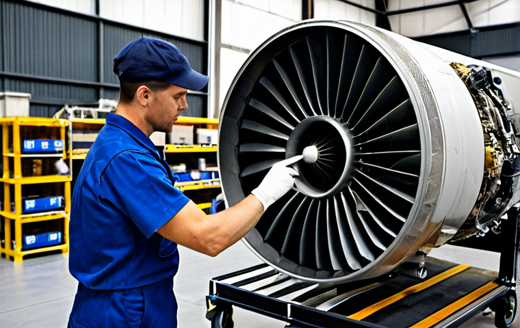 항공화물 운송에서의 환경 보호 전략 - Sustainable Aviation Fuel**

"A commercial airplane taking off, with a subtle green tint emanating f...